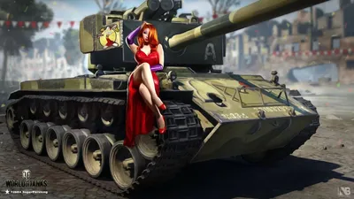 Wallpapers World of Tanks Tanks T26E4 Super Pershing Games Girls Image  #486003 Download | World of tanks, Tanque de batalha, Tanque