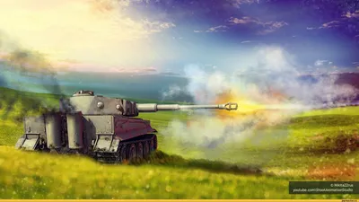 картинки :: World of Tanks :: tiger :: арт :: красивые картинки ::  песочница красивых картинок :: красиво - JoyReactor