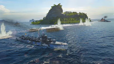 New Year's Decorations: World of Warships Wallpapers | World of Warships