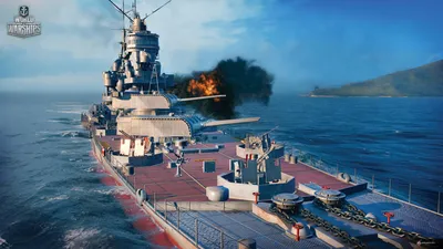 World of Warships Blitz—a mobile navy shooter for iOS and Android devices