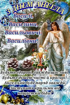 День ангела Василия 2022: лучшие открытки и поздравления с именинами |  OBOZ.UA