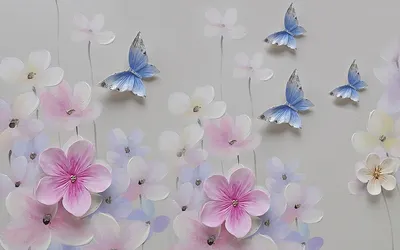 Дивовижна метелик фея з квітів — Стокове фото © seqoya #129419632