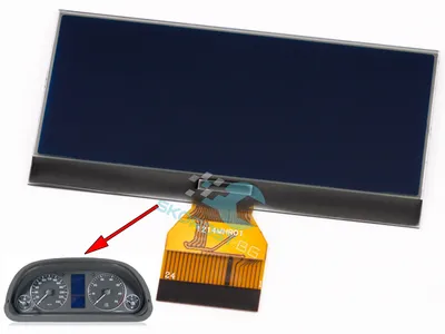 LCD Дисплей за Километраж MERCEDES A B ,7 волта - Skorost.bg