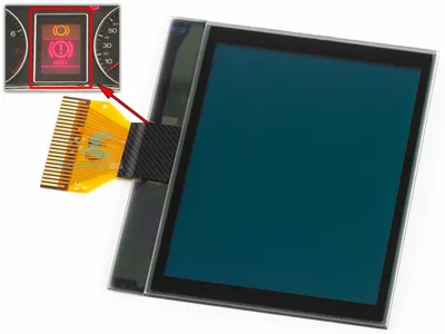 LCD Дисплей за Километраж FIS / MFA на AUDI A4 B6 B7 - Skorost.bg