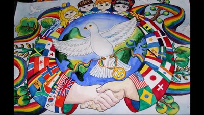 Девочки-близнецы из Донецка нарисовали мир во всем мире | «Фонд Рината  Ахметова»