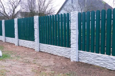 Забор из штакетника 85м RAL7024 Серый графит в Севастополе