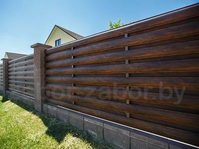 Забор штакетник деревянный заказать в Москве от производителя ЦЕХ