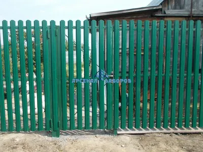 Забор из деревянного штакетника - заказать в компании «Хаус Сервис»