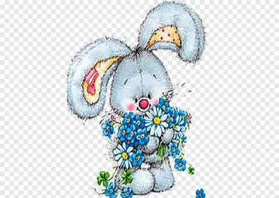 Милый зайчик весны в саду с цветами Иллюстрация вектора - иллюстрации  насчитывающей цветки, конструкция: 208152407