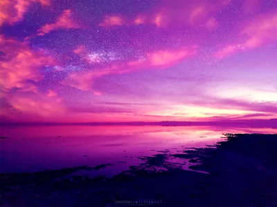 Сиреневое небо (57 фото) - 57 фото