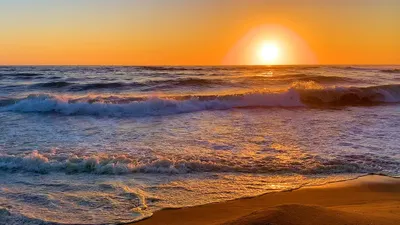 Фотографии Море солнца Природа Небо рассвет и закат