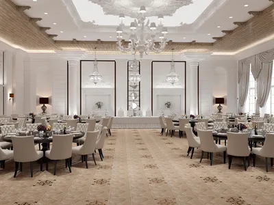 банкетный зал. дизайн банкетного зала. дизайн ректорана | Space decor,  Design, Banquet hall