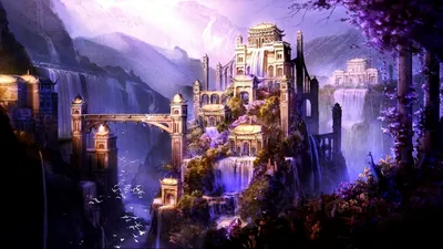 Фэнтезийные замки - красивые фото