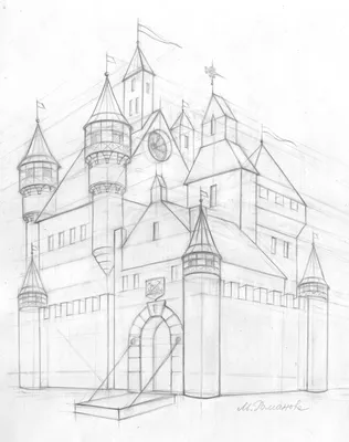 Рисунок на тему средневековый замок (42 фото) » рисунки для срисовки на  Газ-квас.ком