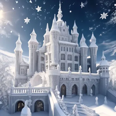 Замок снежной королевы » Детский сад №90 г.Ангарск