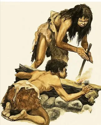 Картинки древних людей для срисовки (32 фото) - shutniks.com