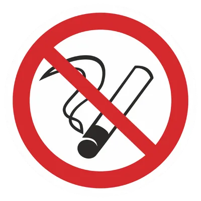 Знак P-01«Курить запрещено»_07301