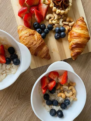 Красивй завтрак. Завтрак эстетика | Еда, Питание, Завтрак