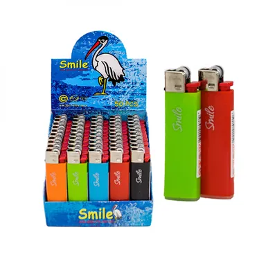 Зажигалки \"SMILE\" цвет. Premium 4108 (50шт) купить в Украине (Киев ) —  Almi.com.ua