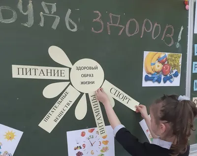 Активисты Российского Движения Школьников провели конкурс «Здоровый образ  жизни»