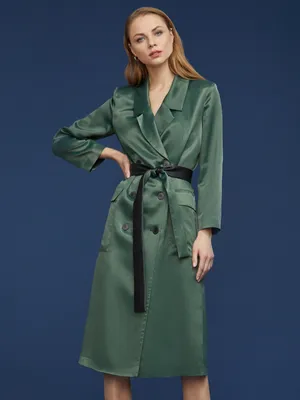 Светло-зеленое платье с длинным объемным рукавом Sellini Boni | Купить  вечернее платье в салоне Валенсия (Москва)