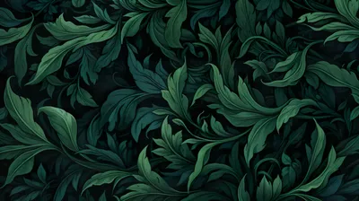 Green Aesthetic Pattern Wallpaper by patrika