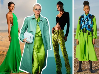 Как носить ярко-зеленый цвет — самый модный в этом сезоне | MARIECLAIRE