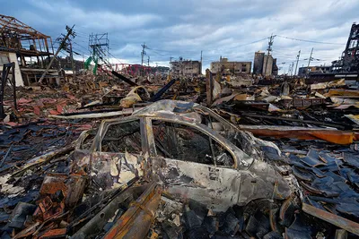 Последствия землетрясения в Японии. Фоторепортаж — РБК