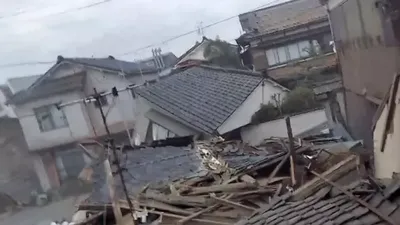 Жертвами землетрясения в Японии, по предварительным данным, стали 30 человек