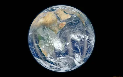 Земля из космоса - обои для рабочего стола, картинки, фото
