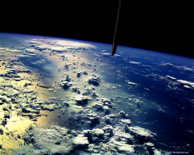 Обои Земля, космос, планета, облака, Earth, space, planet, clouds, Космос  #5411