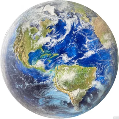 Планета Земля из космоса — картинка на рабочий стол — Abali.ru