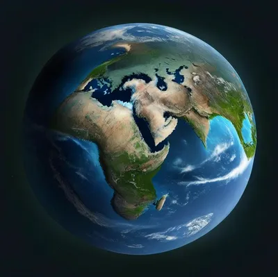 HD картинка Планета земля, обои на рабочий стол | Земля, Исторические  факты, Космос