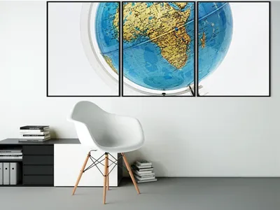 Обои фото планета Земля, земной шар на рабочий стол