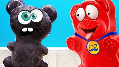 Игрушка Желейный медведь Fun Bear - «Валера и Желтобрюх - 2 милых хулигана,  которые не дают скучать всей семье🐻» | отзывы