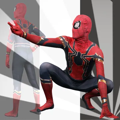 Косплей-костюм Железного человека-паука | AliExpress