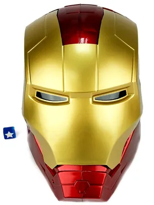 Купить шлем StarFriend Железный Человек Iron Man (1:1, с подсветкой), цены  на Мегамаркет | Артикул: 600012006358