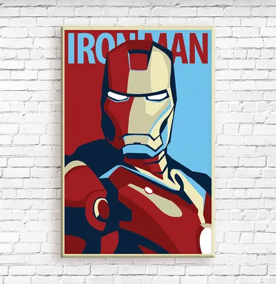 Картинка для торта \"Железный человек (Iron Man)\" - PT103839 печать на  сахарной пищевой бумаге