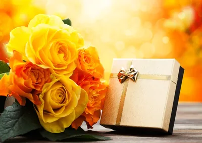 Моющиеся виниловые фотообои Желтые розы 3D, 211х150 см