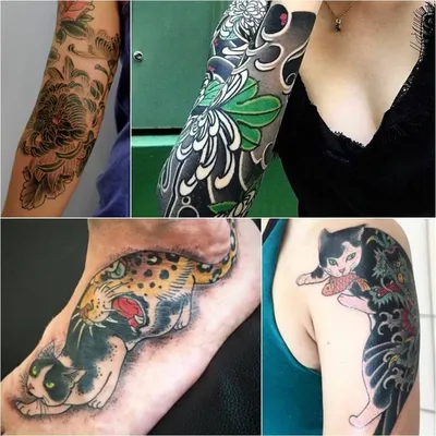Временные татуировки, женские, набедренные, на предплечье, татуировки для  женский боди-арт, наклейки, цветы, змея, сексуальные женские татуировки,  черные водонепроницаемые | AliExpress