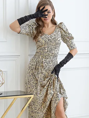 Платье женское / Вельветовое платье, Женский, Демисезон, размер 42 — купить  в интернет-магазине OZON (895622079)