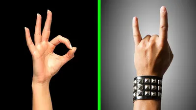 иллюстрация правой руки человека, Жест большого пальца, Жест ОК, клипарт,  руки, знак png | PNGWing
