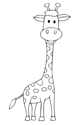 Криповый смешной пучеглазый жираф, …» — создано в Шедевруме