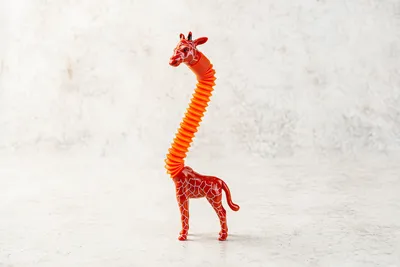 Жираф на море 3D Красочный, цвета…» — создано в Шедевруме