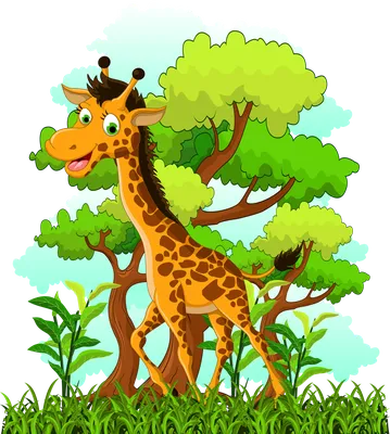 Жираф с маршмеллоу