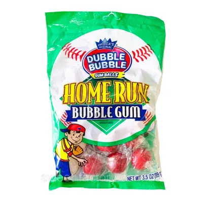 Жвачки Dubble Bubble Gum HomeRun 99g (ID#1662226996), цена: 220 ₴, купить  на Prom.ua