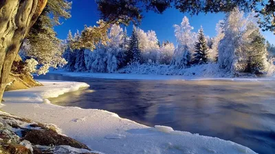 Скачать обои зима, дорога, закат, Пермь, раздел природа в разрешении  1366x768