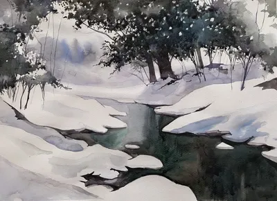 Зимой природа умирает, но остаётся красивой (наброски душевного рассказа) |  Анастасия Ефимова | Дзен