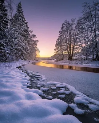 Зимняя природа - 76 фото