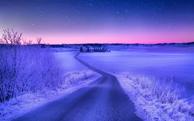 Зимняя дорога. Фотограф Коростелев Юрий